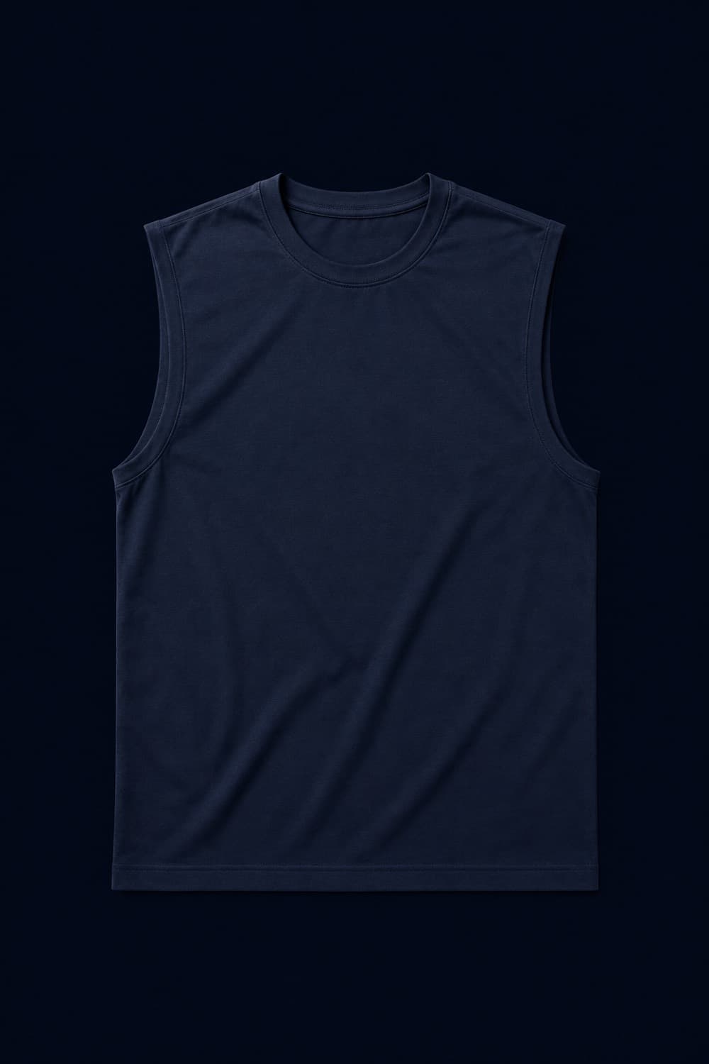 Lift Tee laid flat, wide armholes visible