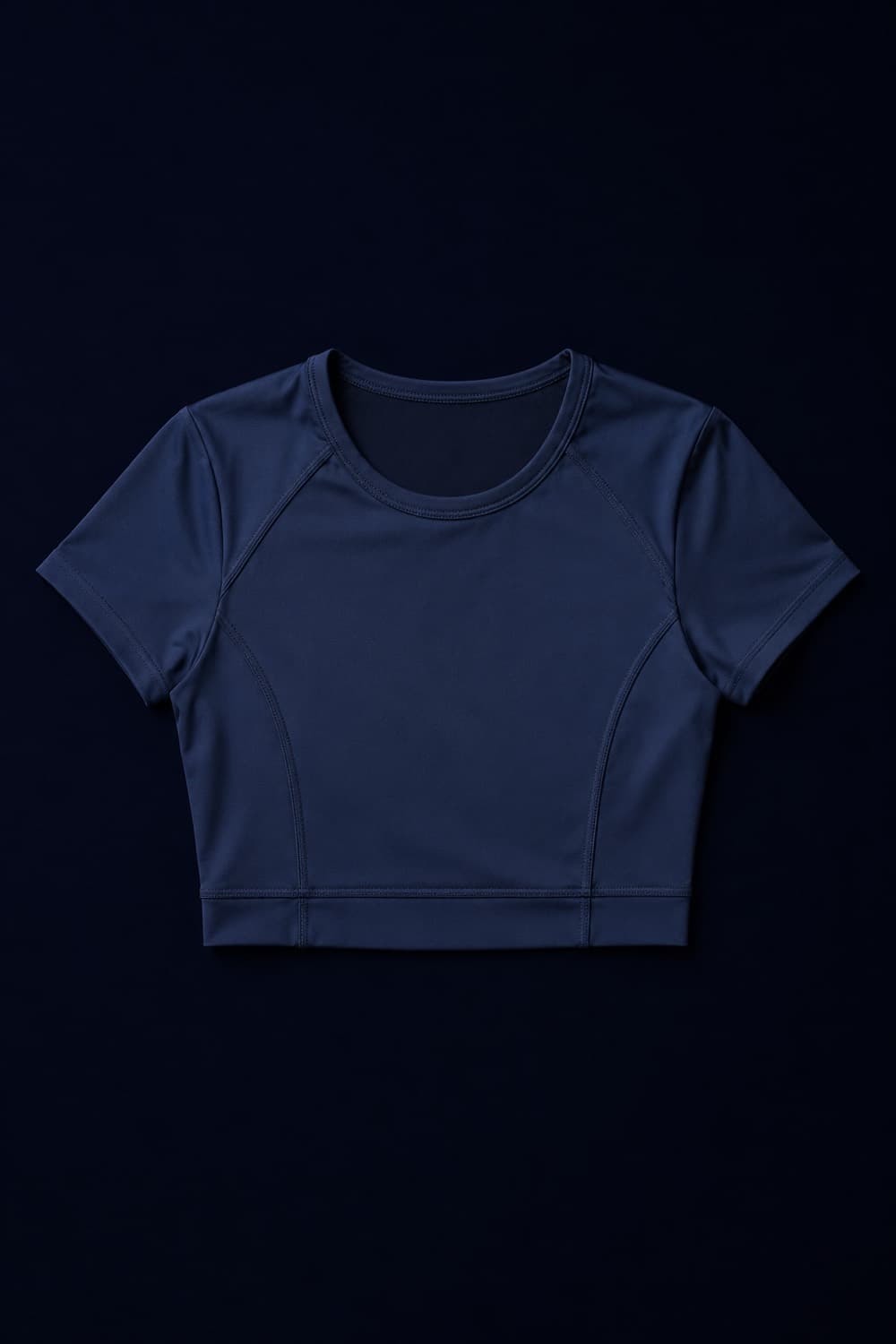 Studio Crop laid flat